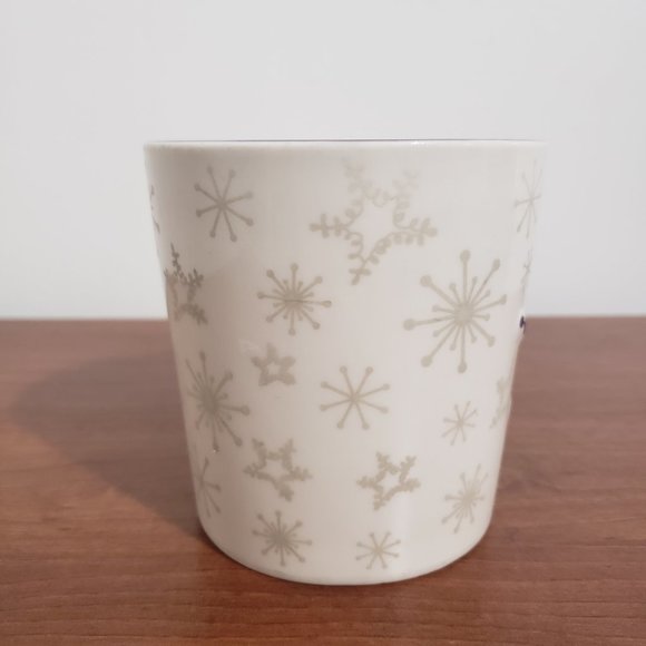 Rare Vintage Starbucks Mug Holiday 2006 Collectable Snowflake Design Purple 17oz - Picture 2 of 6